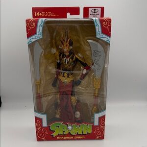 McFarlane Toys Spawn Mandarin Spawn Action Figure - Red & Gold